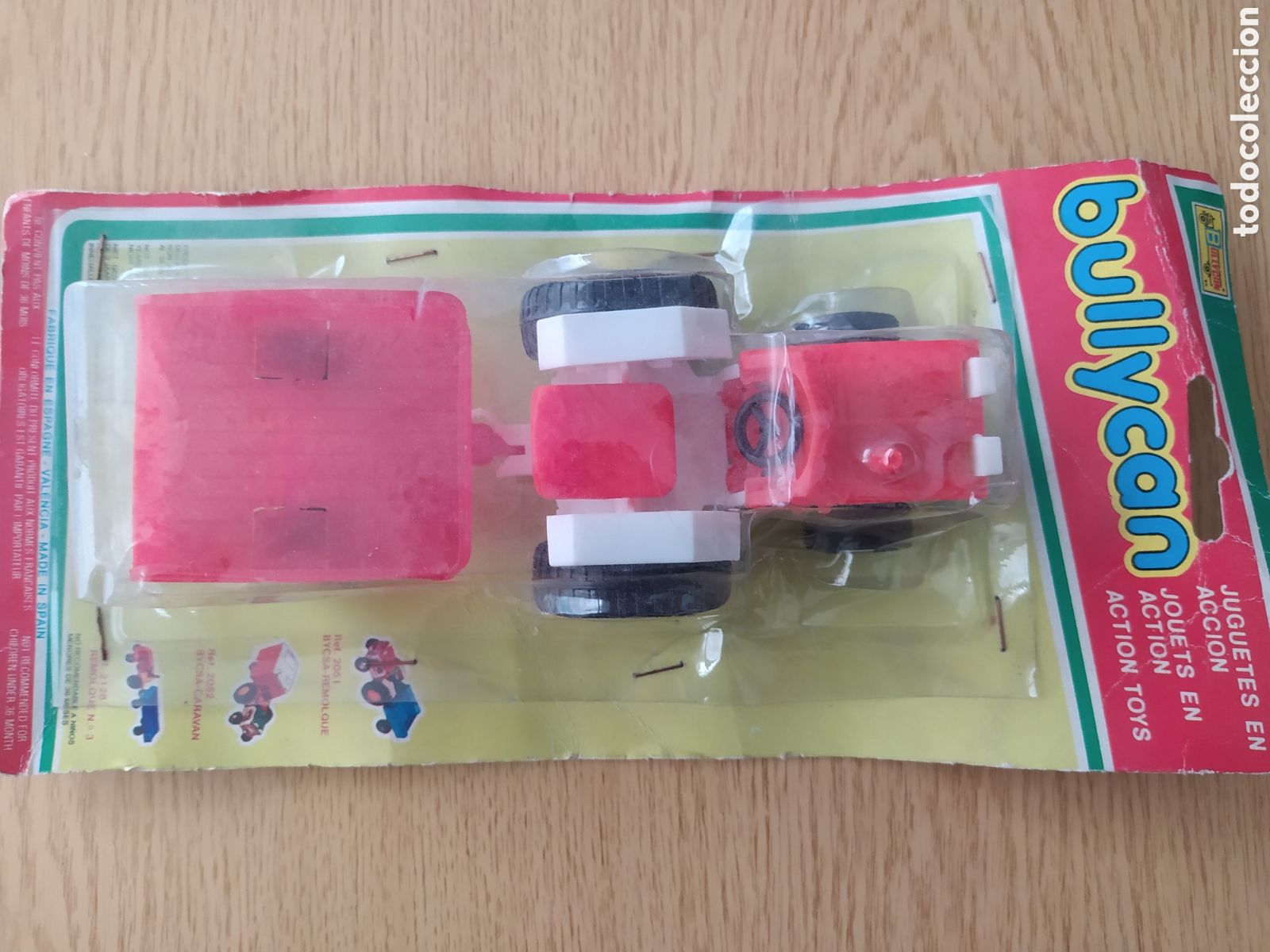 Juguetes antiguos: BULLYCAN TRACTOR MADE IN SPAIN - Foto 1