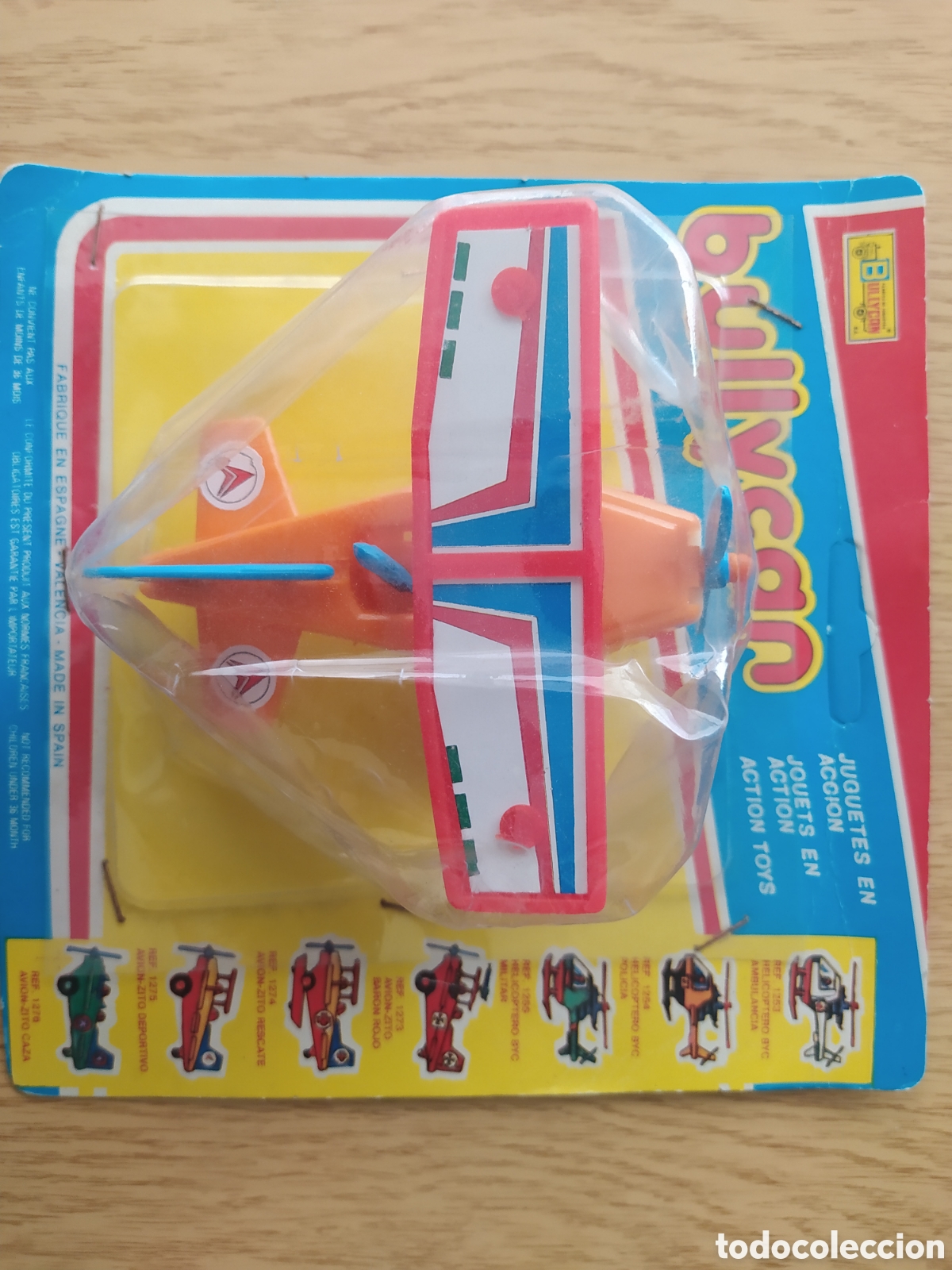 Juguetes antiguos: AVI&Oacute;N BULLYCAN MADE IN SPAIN - Foto 1