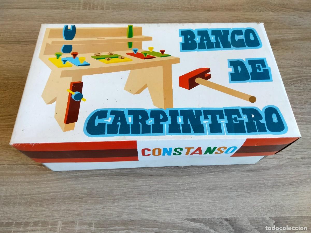Juguetes antiguos: BANCO DE CARPINTERO TORNERIA CONSTANSO - Foto 1