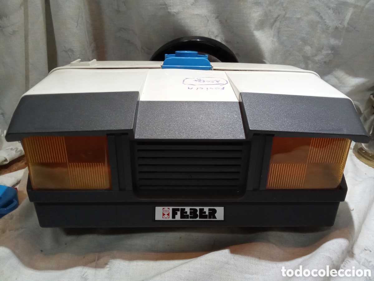 Juguetes antiguos: SIMULADOR DE COCHE DE FEBER - Foto 8
