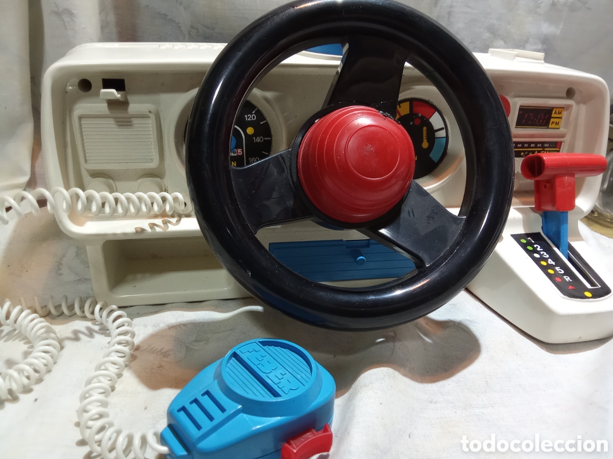Juguetes antiguos: SIMULADOR DE COCHE DE FEBER - Foto 1
