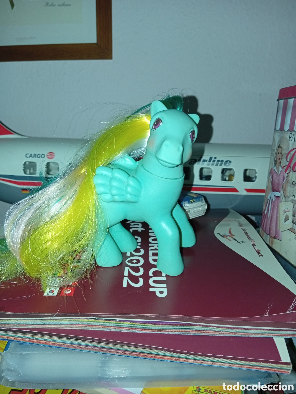 Juguetes antiguos: Pony arco iris a&ntilde;os 80 hasbro - Foto 3