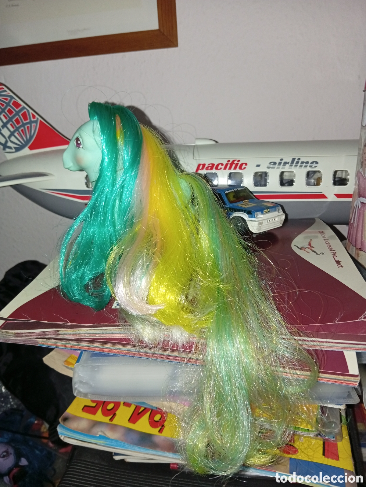 Juguetes antiguos: Pony arco iris a&ntilde;os 80 hasbro - Foto 4