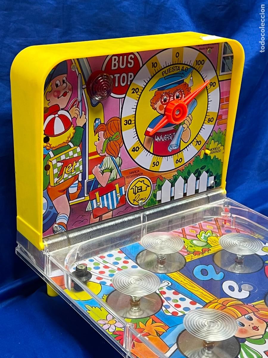 Juguetes antiguos: BILLARIN PINBALL DE RIMA FUNCIONANDO - Foto 2
