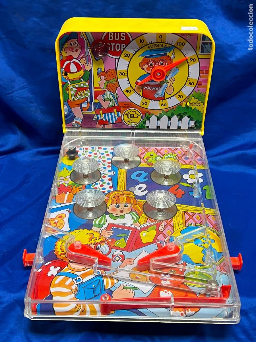 Juguetes antiguos: BILLARIN PINBALL DE RIMA FUNCIONANDO - Foto 1