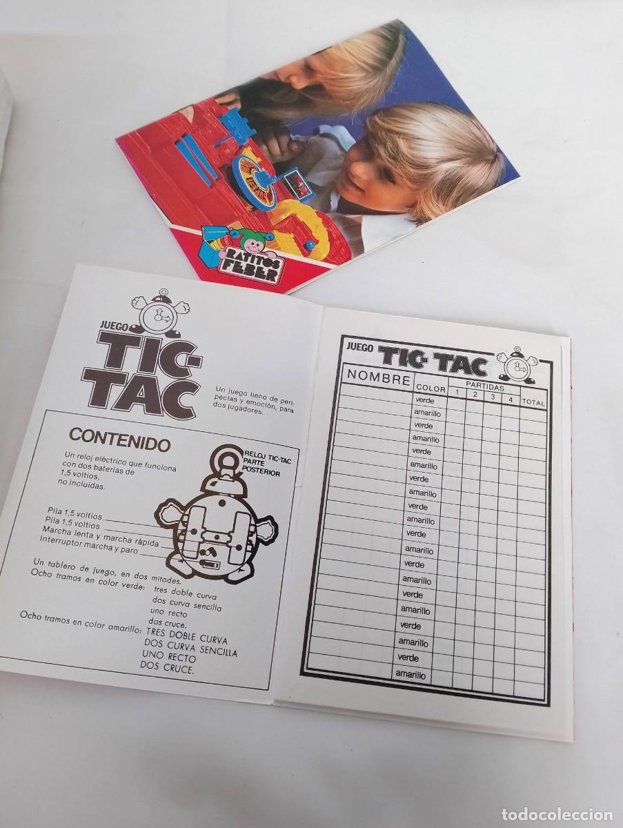 Juguetes antiguos: FEBER, TIC-TAC. A&Ntilde;O 1982. FUNCIONANDO. - Foto 4