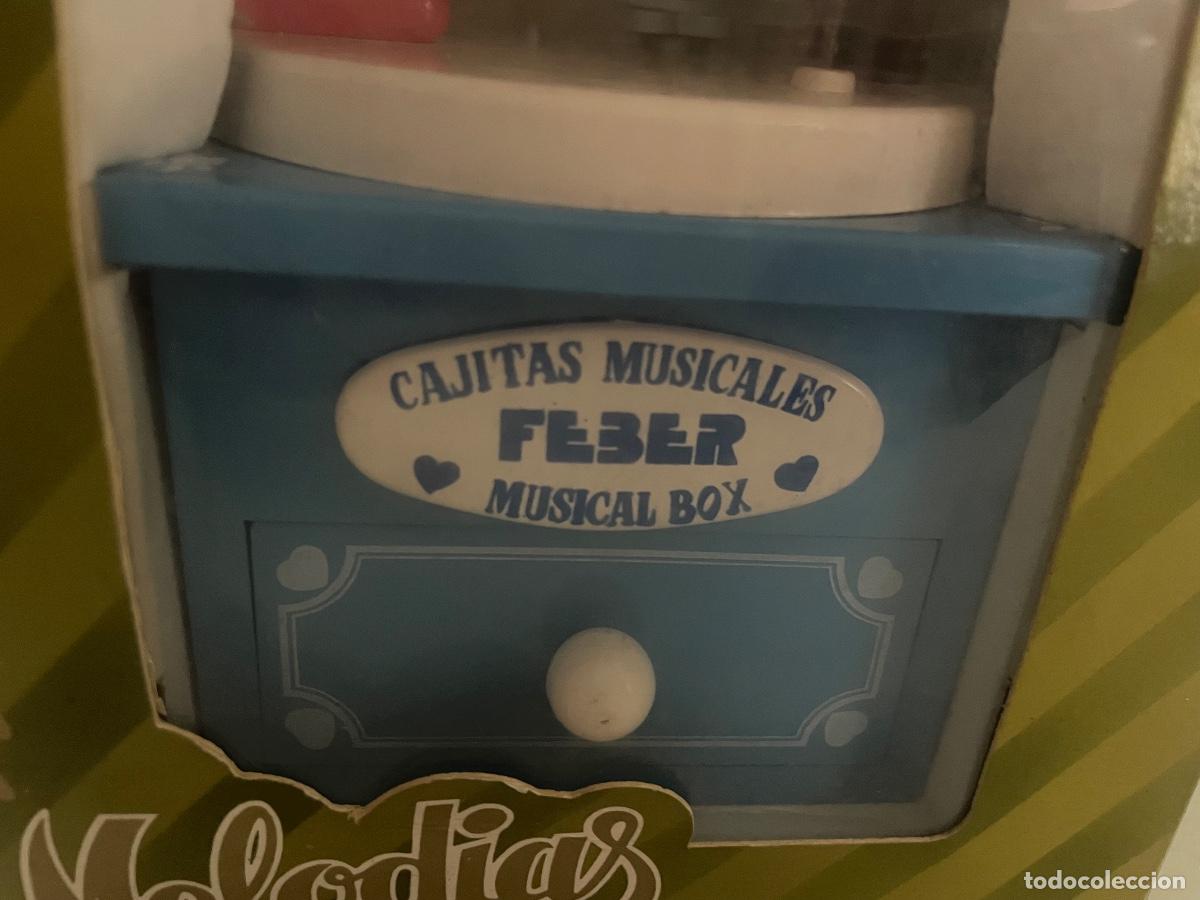 Juguetes antiguos: Caja musical Feber funcionando - Foto 15