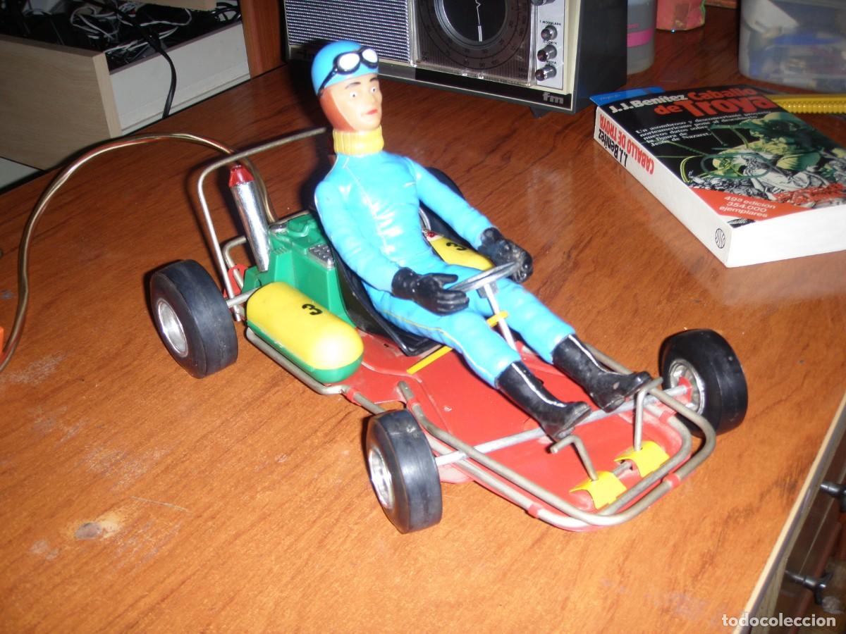 Juguetes antiguos: CAR KART CLIM FUNCIONANDO - Foto 1