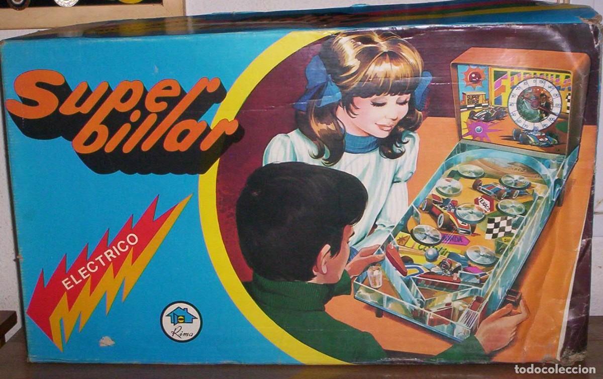 Juguetes antiguos: Super Billar El&eacute;ctrico - Foto 1