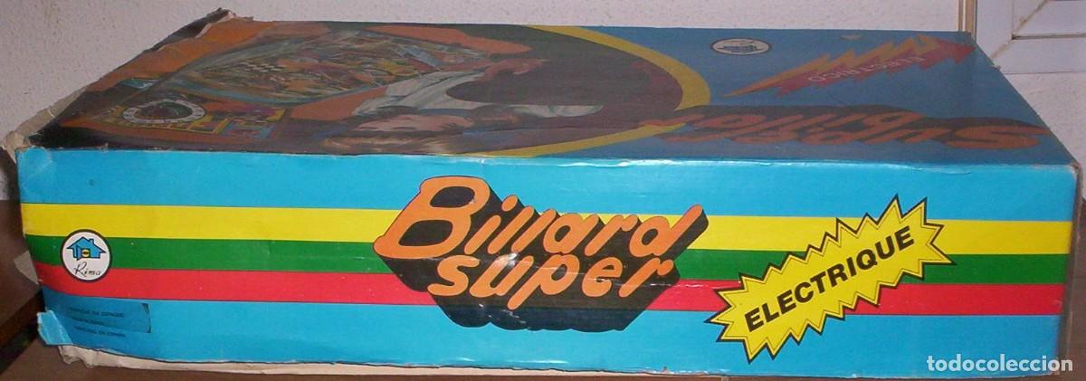 Juguetes antiguos: Super Billar El&eacute;ctrico - Foto 3