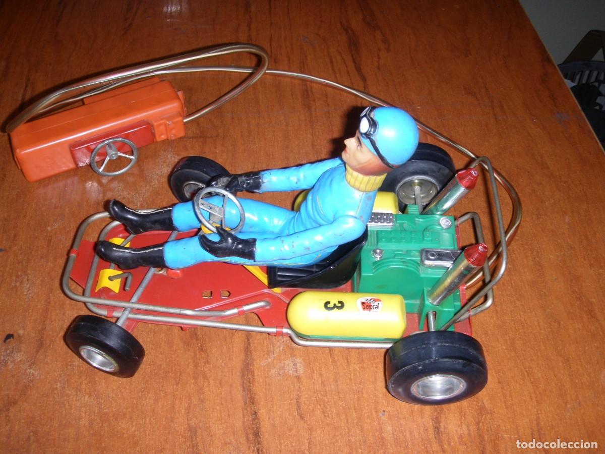 Juguetes antiguos: CAR KART CLIM FUNCIONANDO - Foto 5