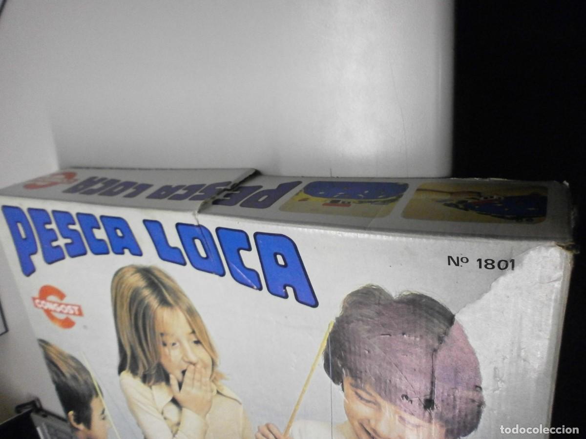 Juguetes antiguos: congost juego pesca loca completo - Foto 4