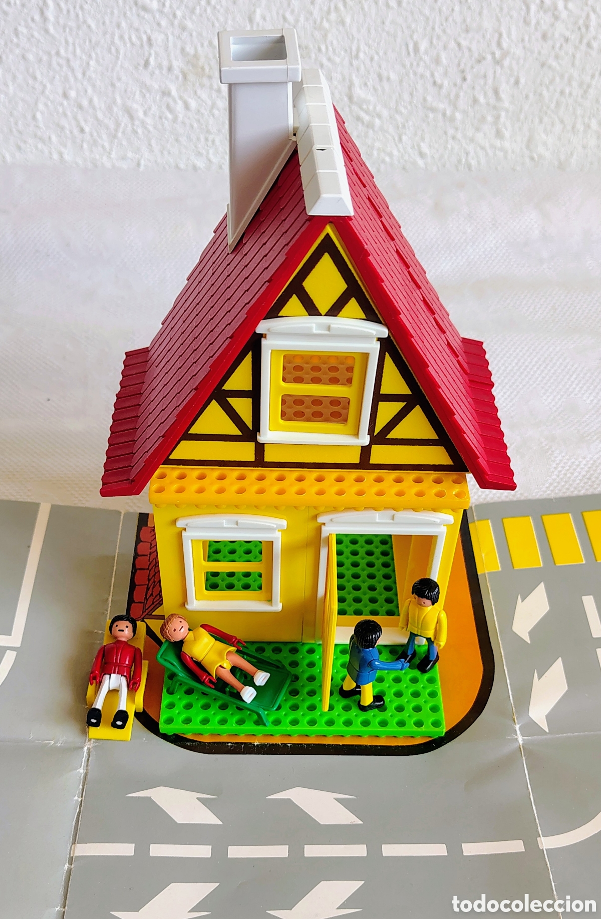 Juguetes antiguos: Refugio GUISVAL Ref. 684 - A&ntilde;os 80 - Completo con instrucciones y tapete original