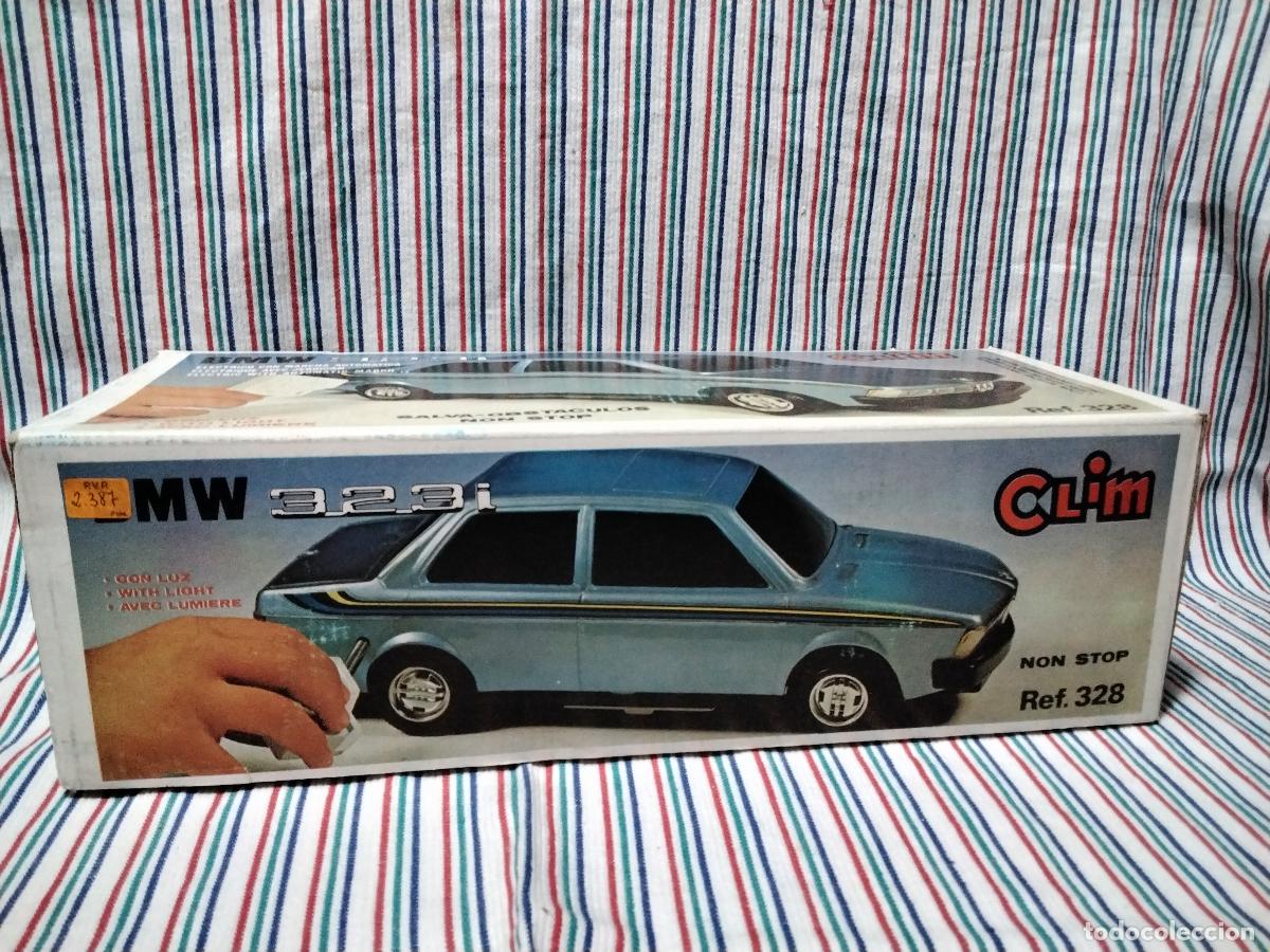 Juguetes antiguos: CLIM, ANTIGUO COCHE SALVA-OBSTACULOS BMW, EN SU CAJA