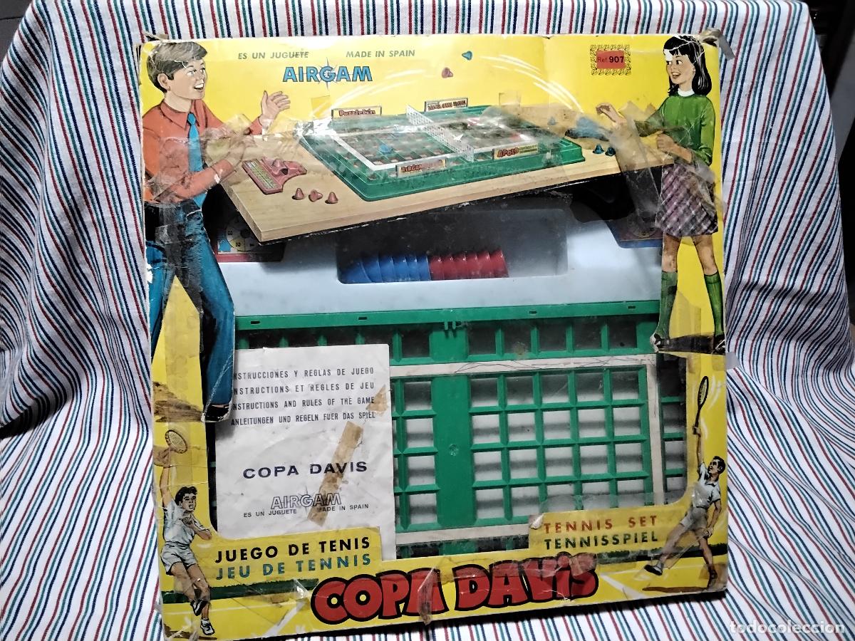 Juguetes antiguos: AIRGAM, ANTIGUO JUEGO DE COPA DAVIS