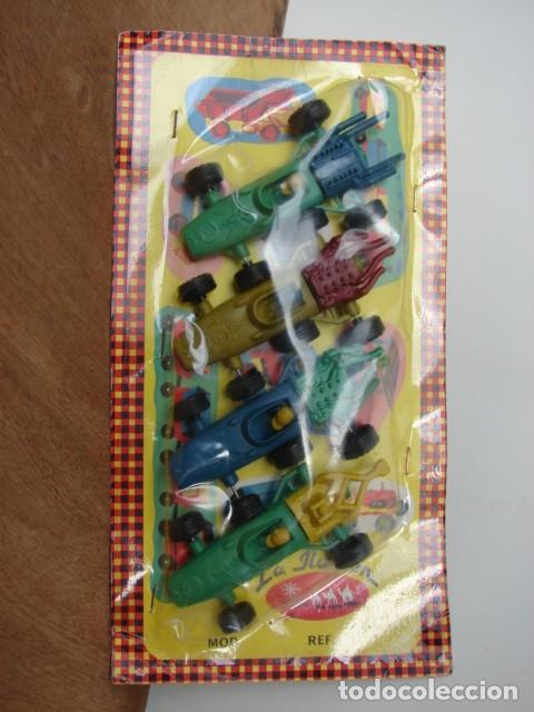 Juguetes antiguos: 4 COCHES F&Oacute;RMULA 1 - LA ILUSI&Oacute;N - Foto 2