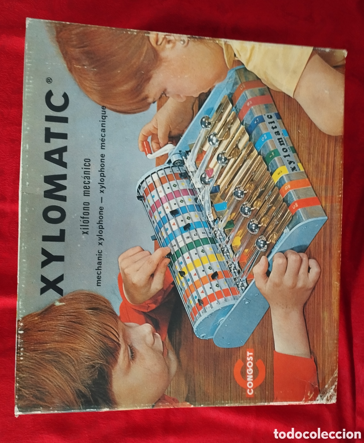 Juguetes antiguos: Xil&oacute;fono Xylomatic Congost. - Foto 8