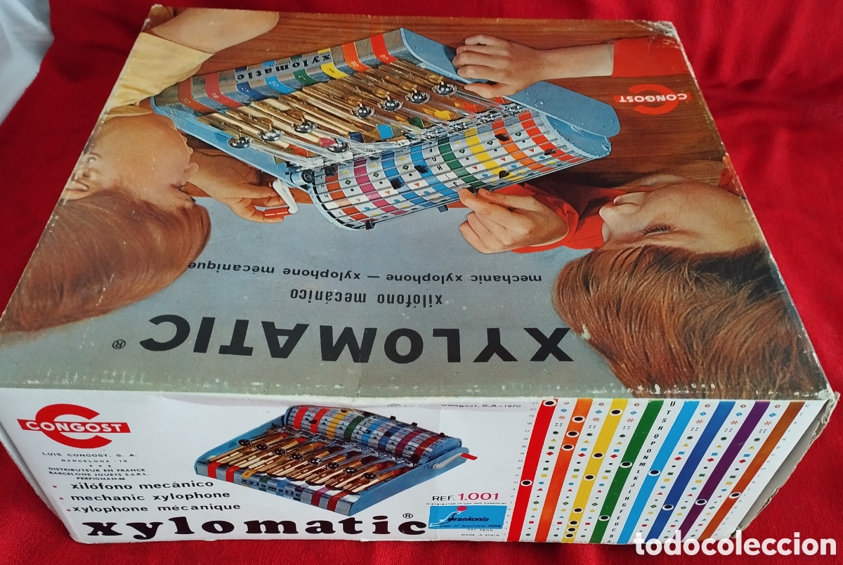 Juguetes antiguos: Xil&oacute;fono Xylomatic Congost. - Foto 9