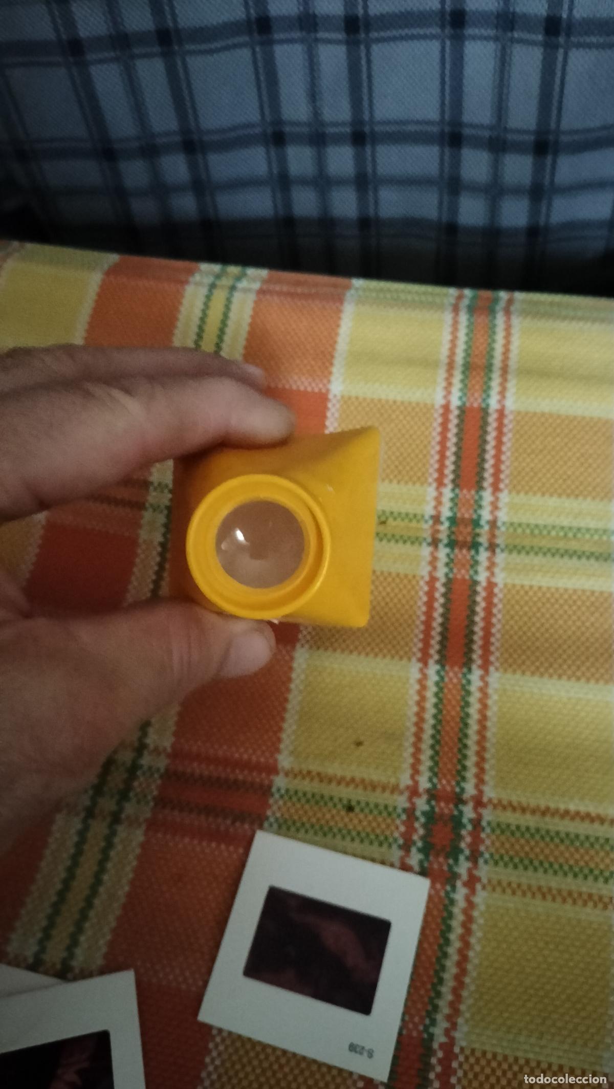 Juguetes antiguos: ANTIGUO VISOR DE FILMINAS - Foto 4