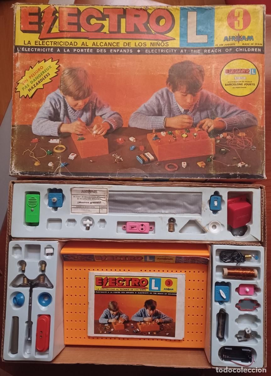 Juguetes antiguos: Caja Electro L 3 Airgam - Foto 2