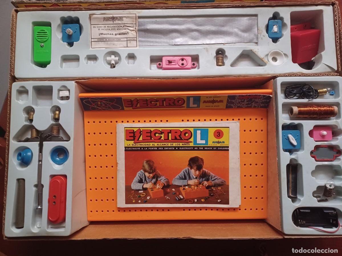 Juguetes antiguos: Caja Electro L 3 Airgam - Foto 3