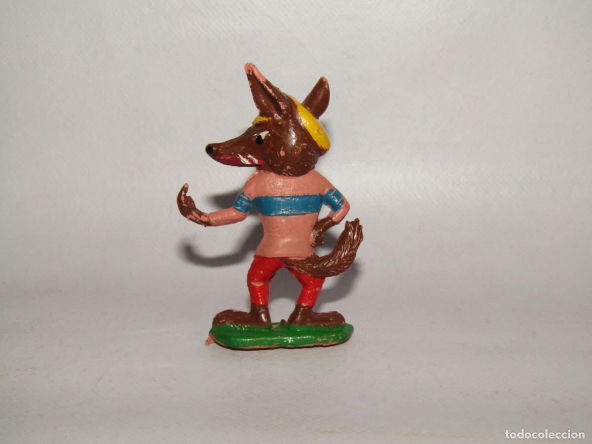 Juguetes antiguos: Antiguo LOBO de la Obra CAPERUCITA del Teatro AIRGAM - Fabricada por PECH