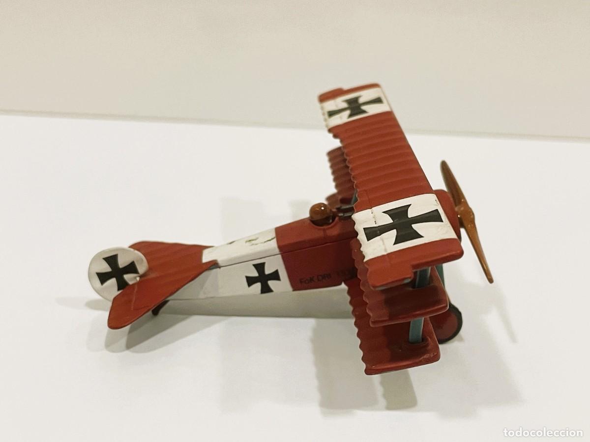 Giocattoli antichi: AVI&Oacute;N DIECAST CAZA FOKKER DR 1 TRIPLANO EL BAR&Oacute;N ROJO, DE CORGI (2014, CENTENARIO 1&ordf; GUERRA MUNDIAL)