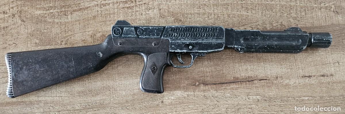 Juguetes antiguos: GONHER - SUBFUSIL AMETRALLADORA DETONADORA MISTOS TOMMY THOMPSON ? - 57 cm