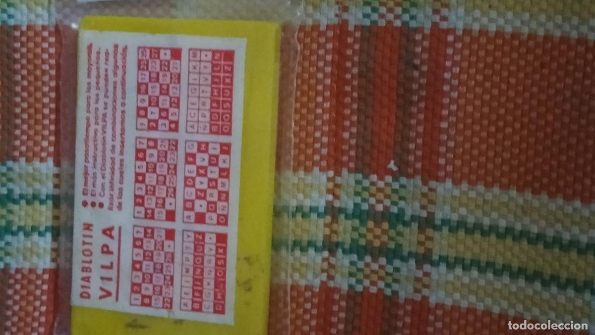 Juguetes antiguos: ANTIGUO DIABOLIN DE LETRAS - Foto 3