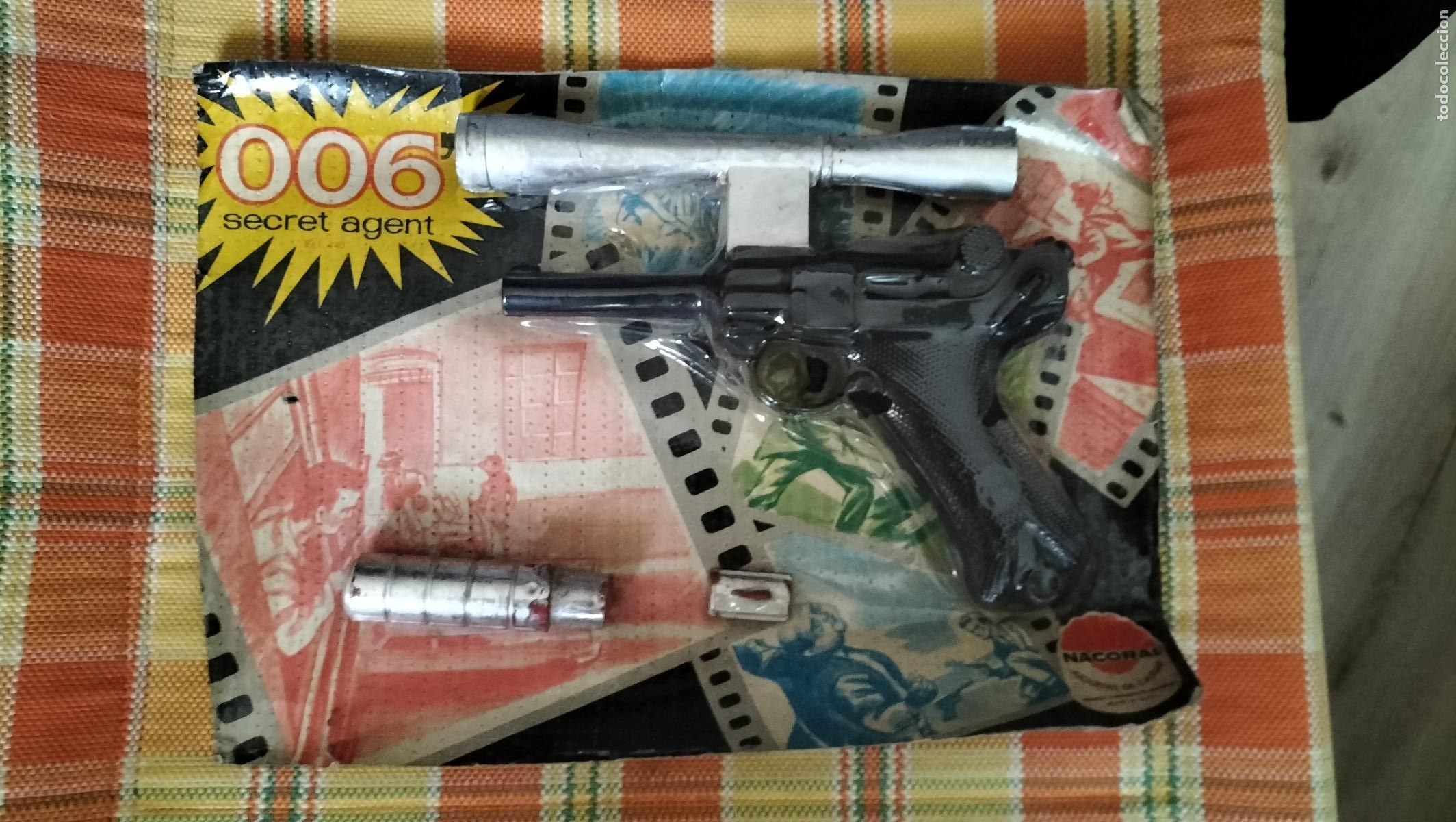 Juguetes antiguos: ANTIGUAO BLISTER NACORAL AGENTE SECRETO 006
