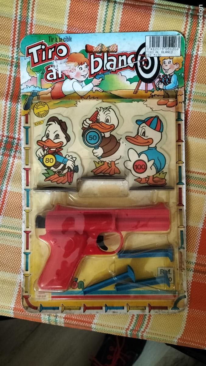 Juguetes antiguos: ANTIGUO BLISTER LA ILUSION TIRO AL BLANCO