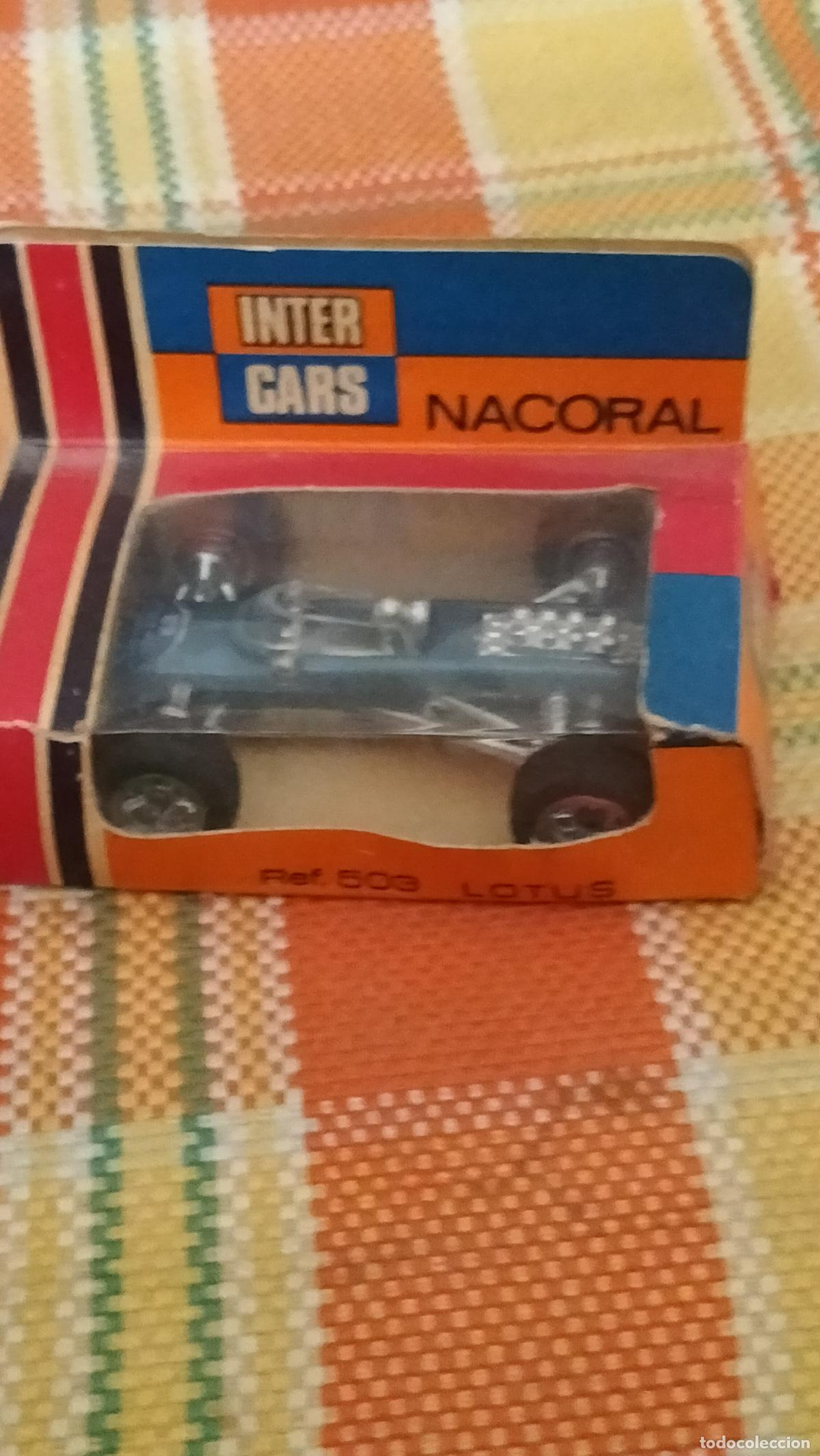 Juguetes antiguos: ANTIGUO INTER CARS DE NACORAL, LOTUS
