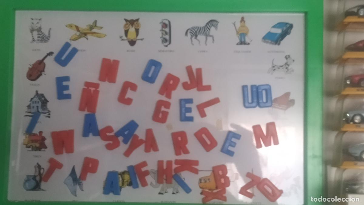 Juguetes antiguos: ANTIGUA PIZARRA NACORAL MAGNETICA