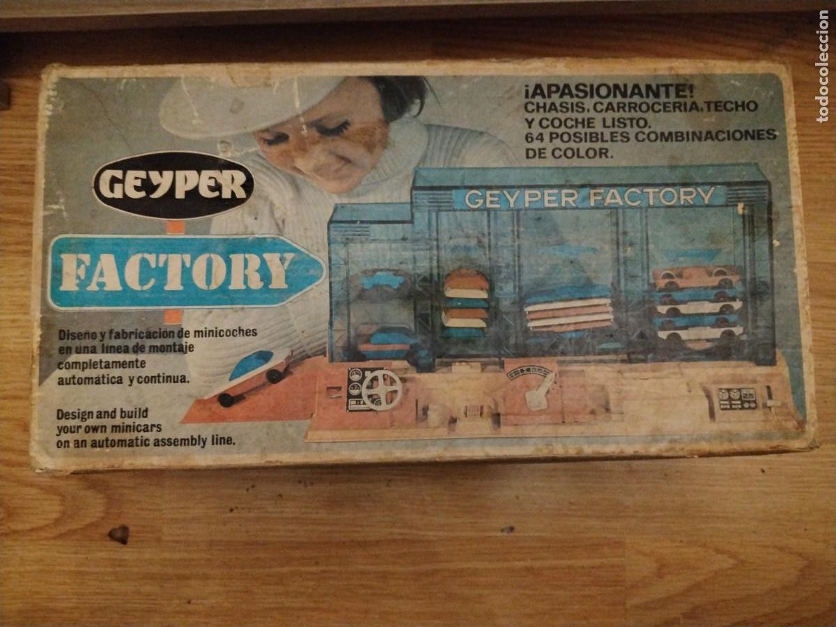 Juguetes antiguos: Geyper Factory - made in spain- 6042- a&ntilde;os 70