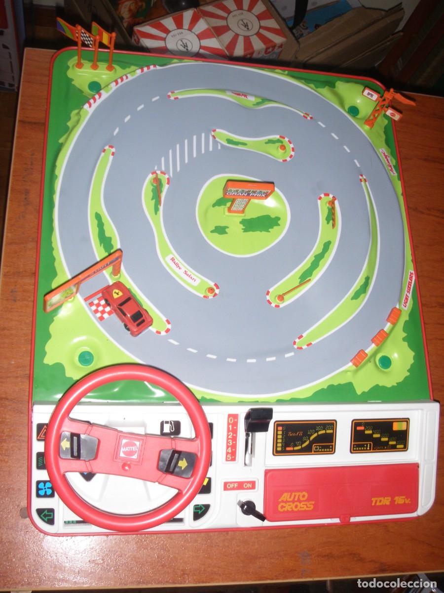 Juguetes antiguos: AUTO CROSS autocross TDR 16V FUNCIONANDO EN SU CAJA CON PAPELES