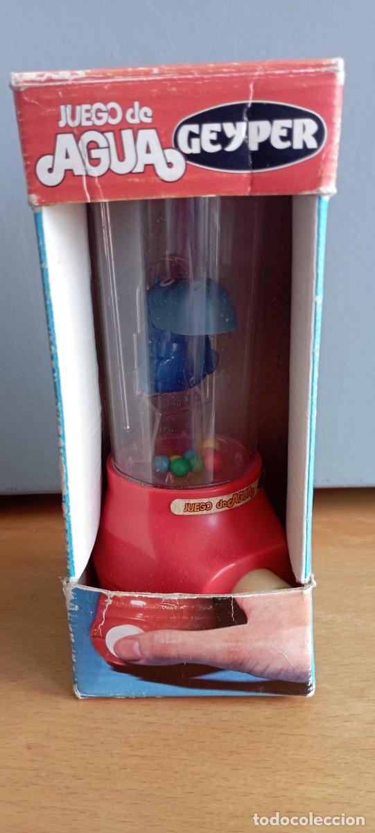 Juguetes antiguos: Juego de agua Geyper