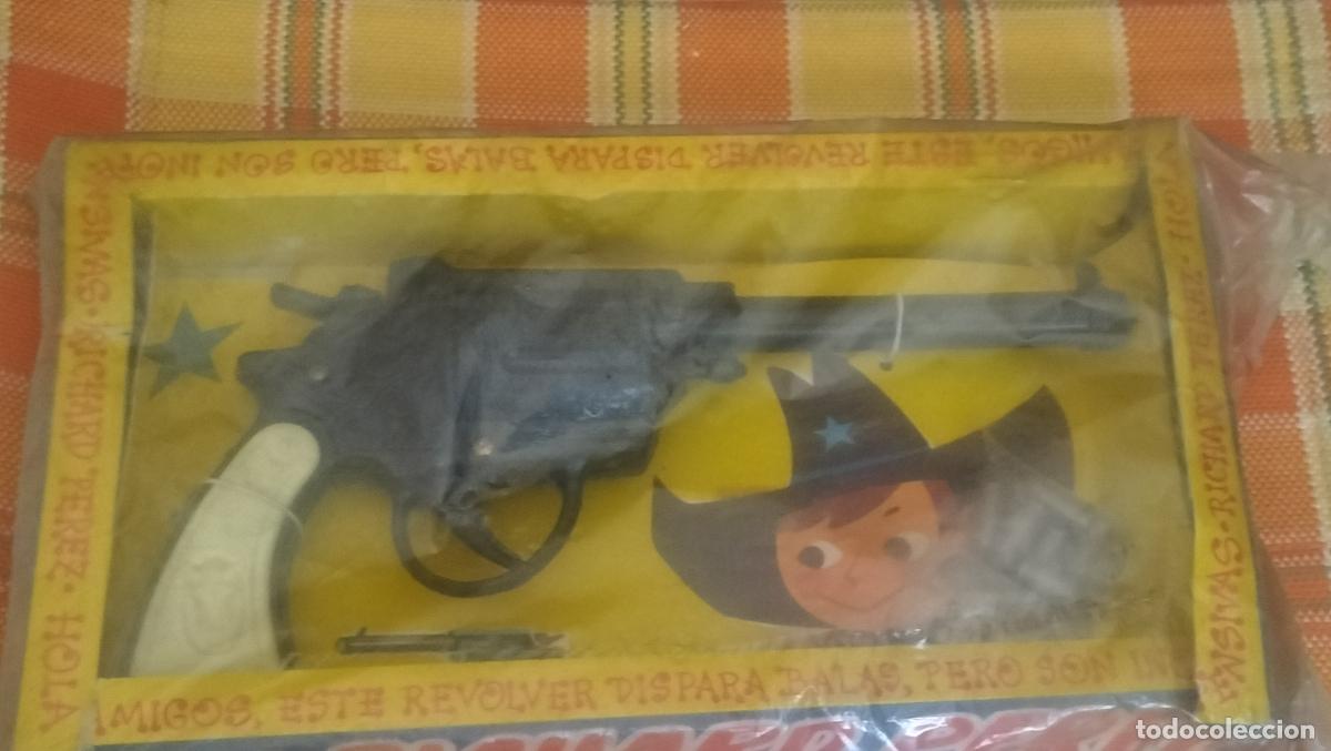 Brinquedos antigos: ANTIGUO REVOLVER COW-BOY RICHARD PEREZ, DE NACORAL