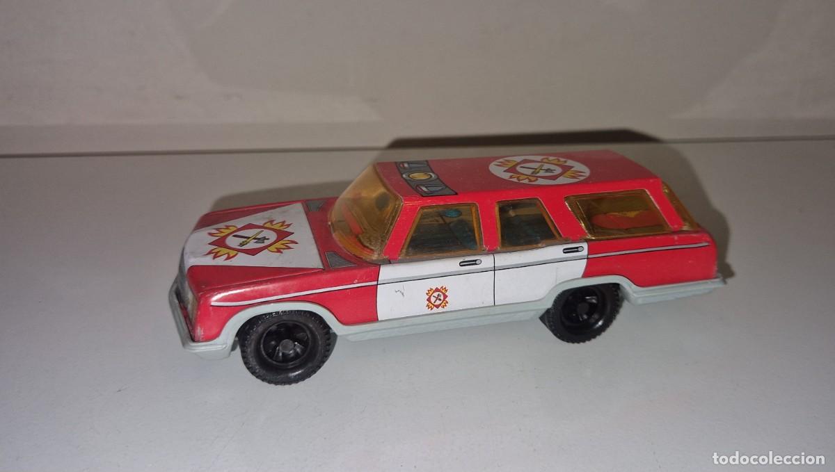 Juguetes antiguos: MERCEDES RANCHERA ANTIGUO COCHE DE BOMBEROS
