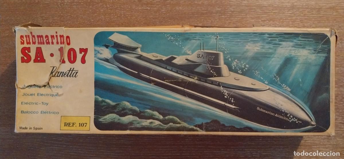 Juguetes antiguos: SUBMARINO SA - 107 DE RANETTA