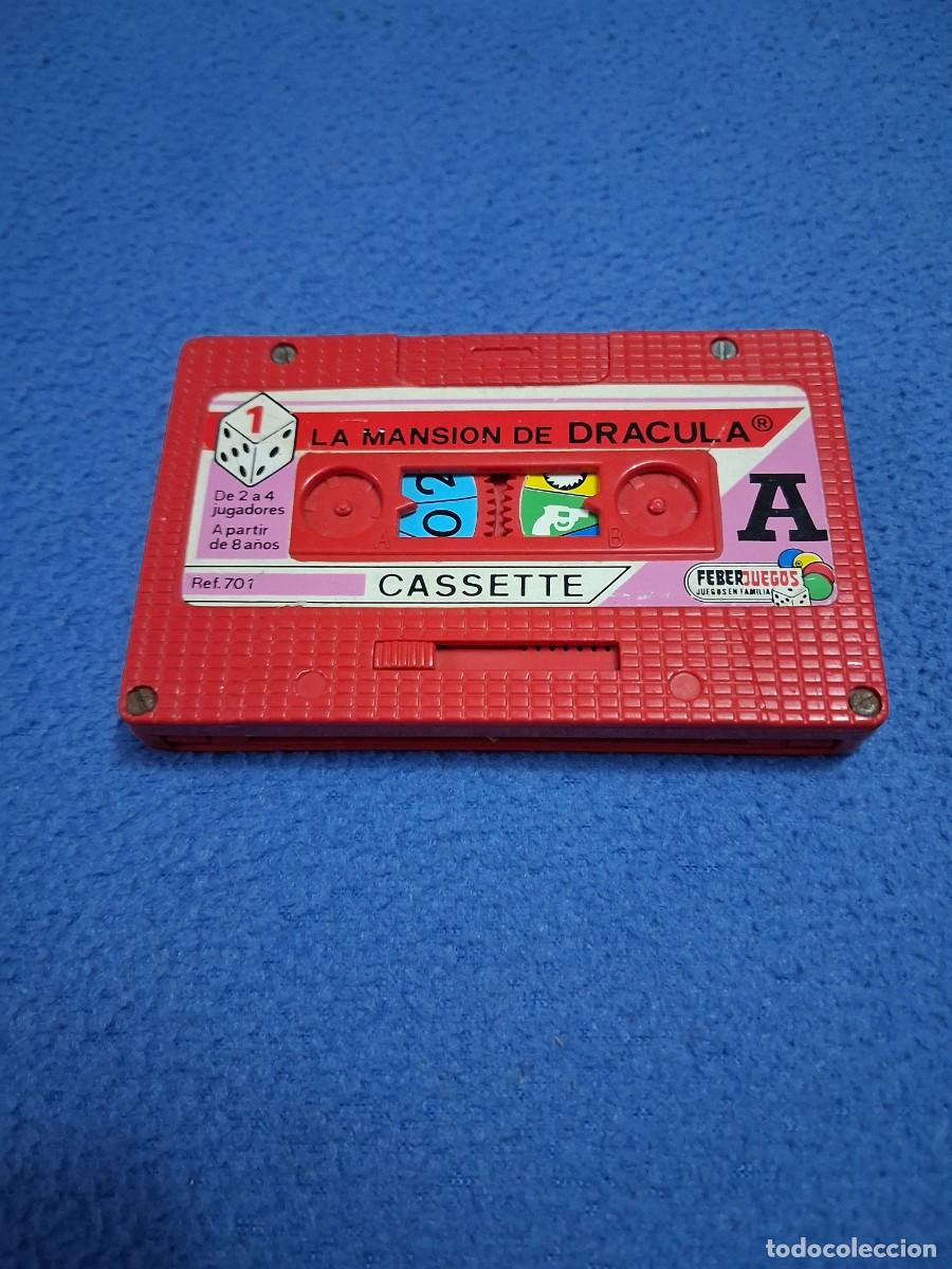 Juguetes antiguos: FEBER JUEGOS CASSETTE LA MANSION DE DRACULA.