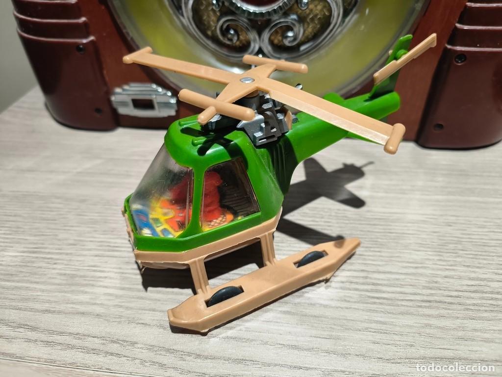 Juguetes antiguos: RARO HELICOPTERO A&Ntilde;OS 80 PLASTICO JUGUETE KIOSKO FABRICADO EN ESPA&Ntilde;A