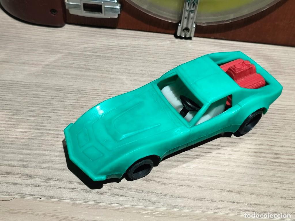 Juguetes antiguos: COCHE CORVETTE A&Ntilde;OS 70-80 PLASTICO JUGUETE KIOSKO JISA