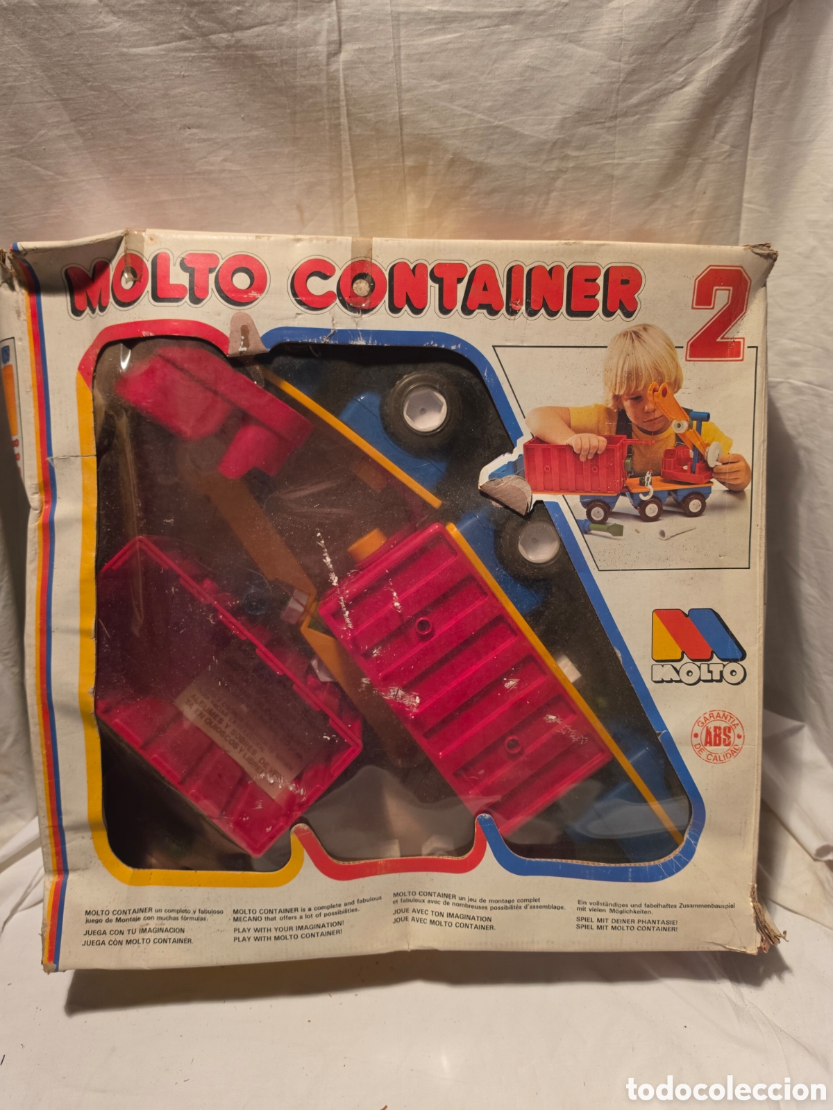 Juguetes antiguos: MOLTO CONTAINER 2. JUGIETA A&Ntilde;OS 80. COMPLETO.