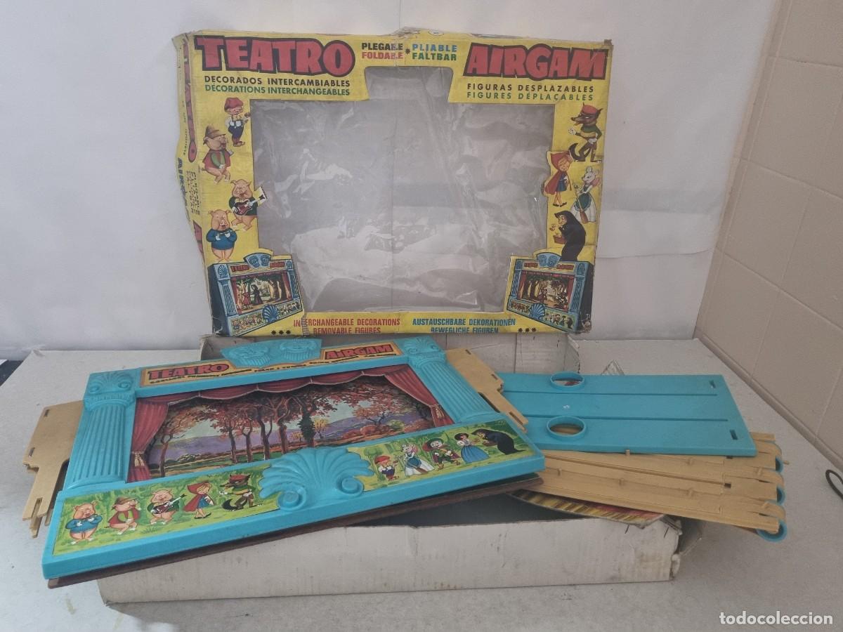 Juguetes antiguos: Gran Teatro Airgam en su caja original