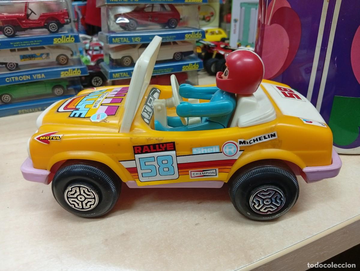 Juguetes antiguos: Coche Jaguar Rallye de Obertoys.