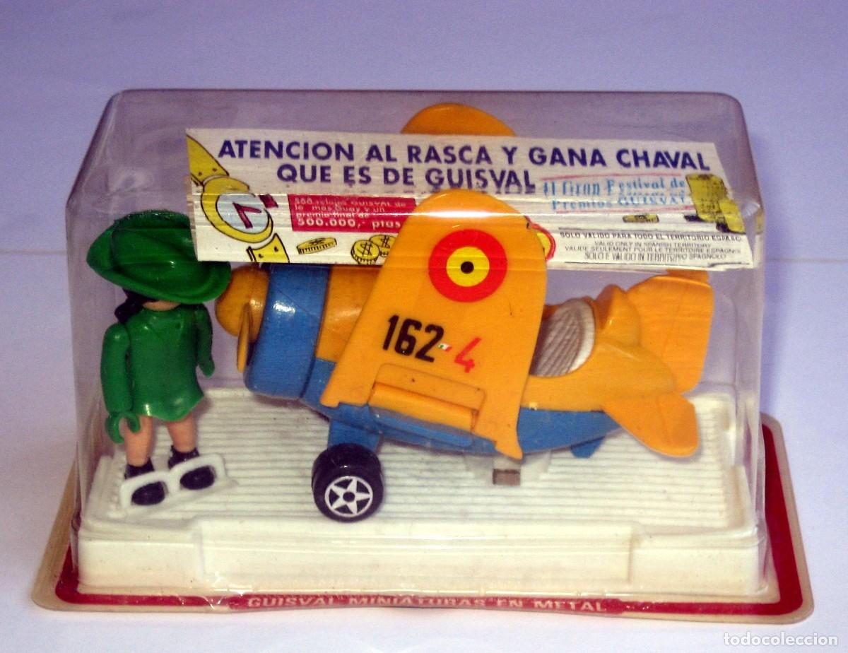 Juguetes antiguos: GUISVAL CHIQUIVAL AVI&Oacute;N NUEVO ES SU CAJA EL DE LA FOTO