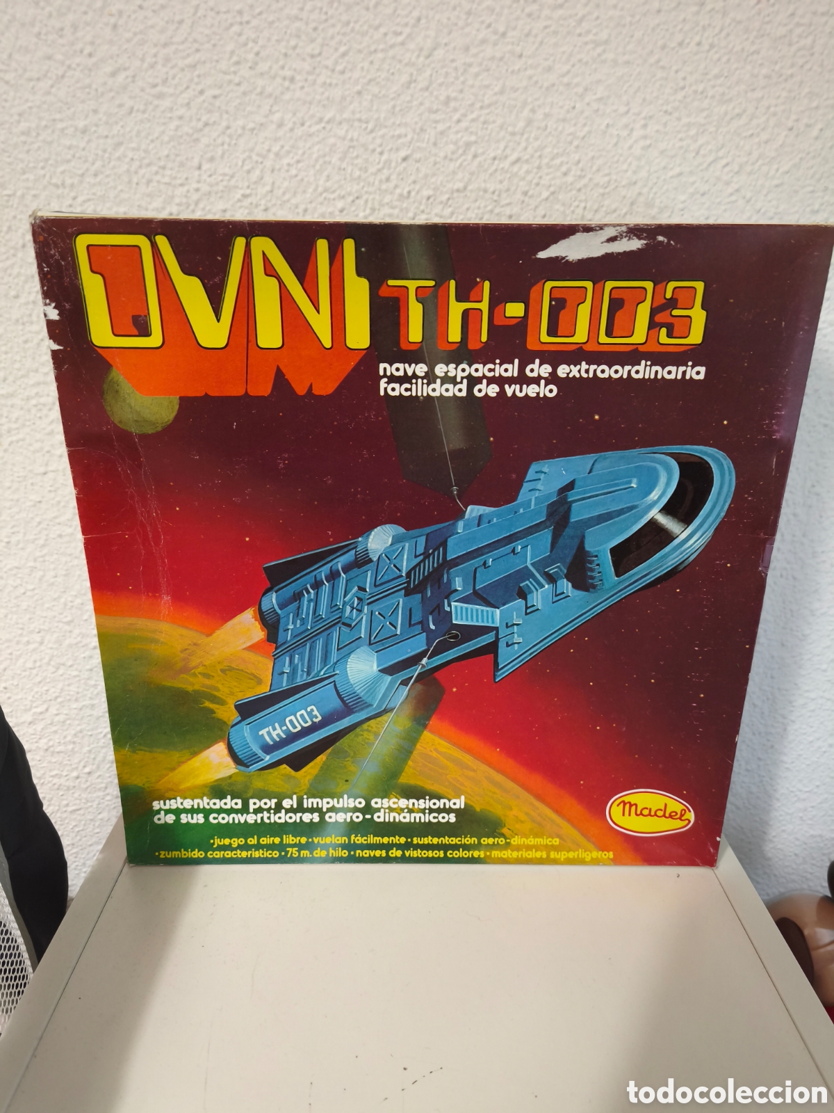 Juguetes antiguos: MADEL OVNI TH-003 NAVE ESPACIAL