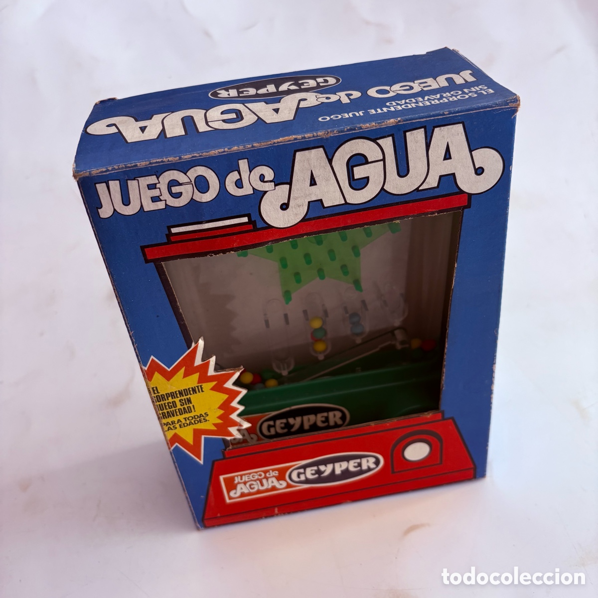 Juguetes antiguos: juego de agua geyper ref. 723 a&ntilde;os 80