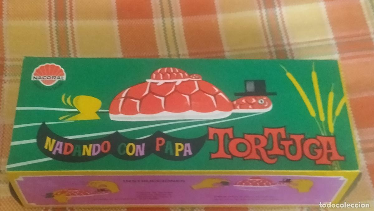 Juguetes antiguos: ANTIGUA TORTUGA ANDADORA DE NACORAL