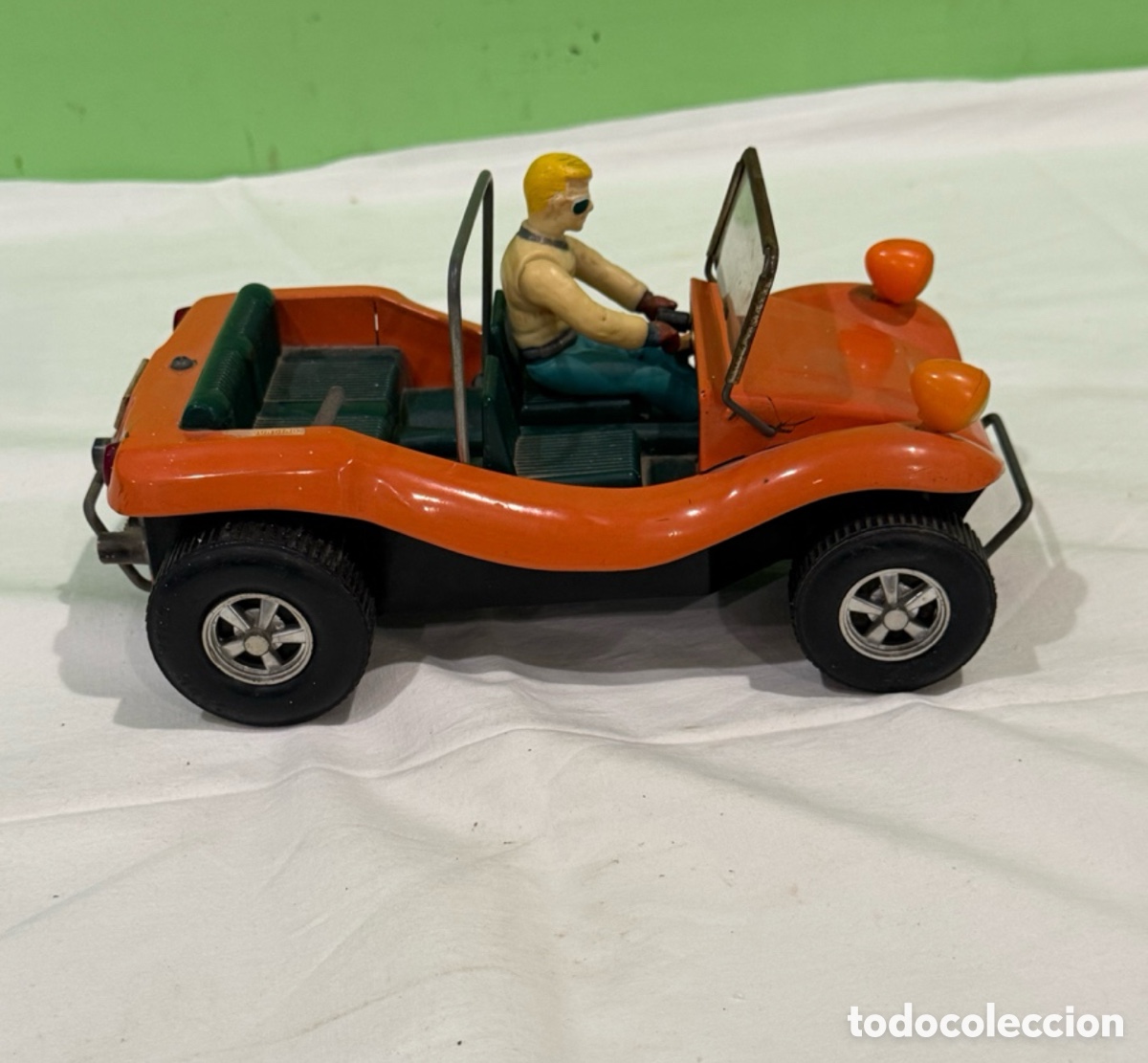 Juguetes antiguos: Antiguo Buggy Japon&eacute;s A&ntilde;os 70 Volkswagen Dune Buggy Funciona con Conductor
